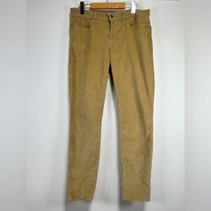 GAP Corduroy Skinny Jeans Camel Mid Rise Stretch Legging Pants Size 10 (30)